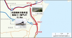 徳島自動車道 徳島工事