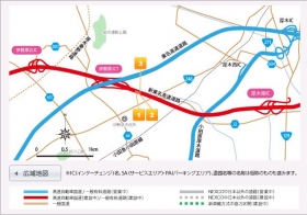 新東名高速道路 伊勢原JCT工事2