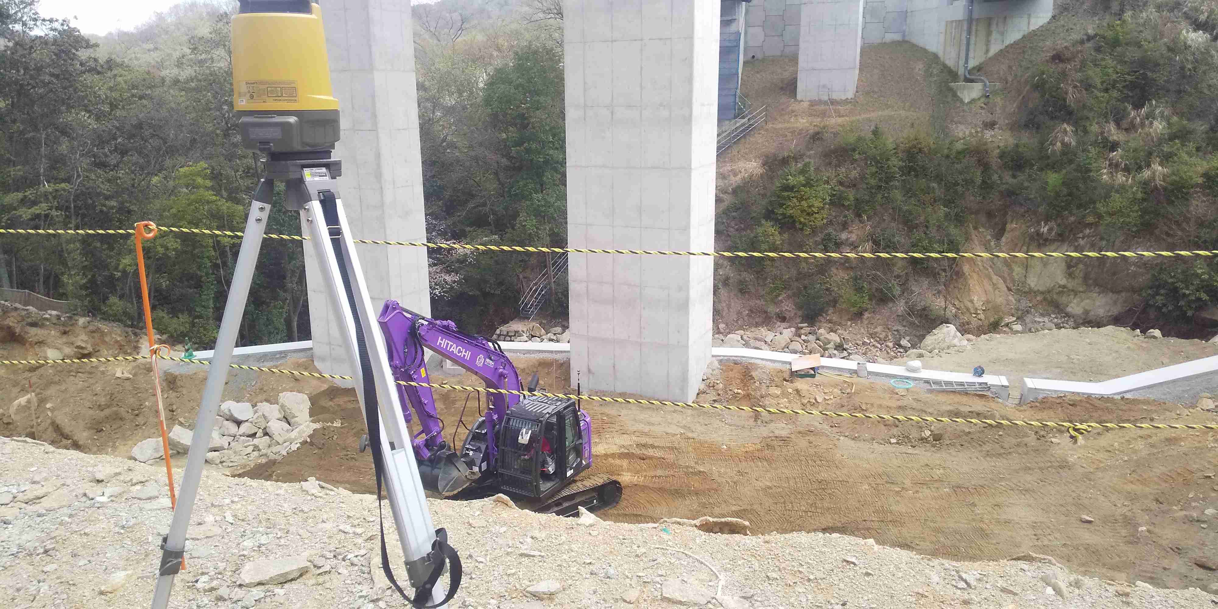 杭ナビショベル　山陽測器