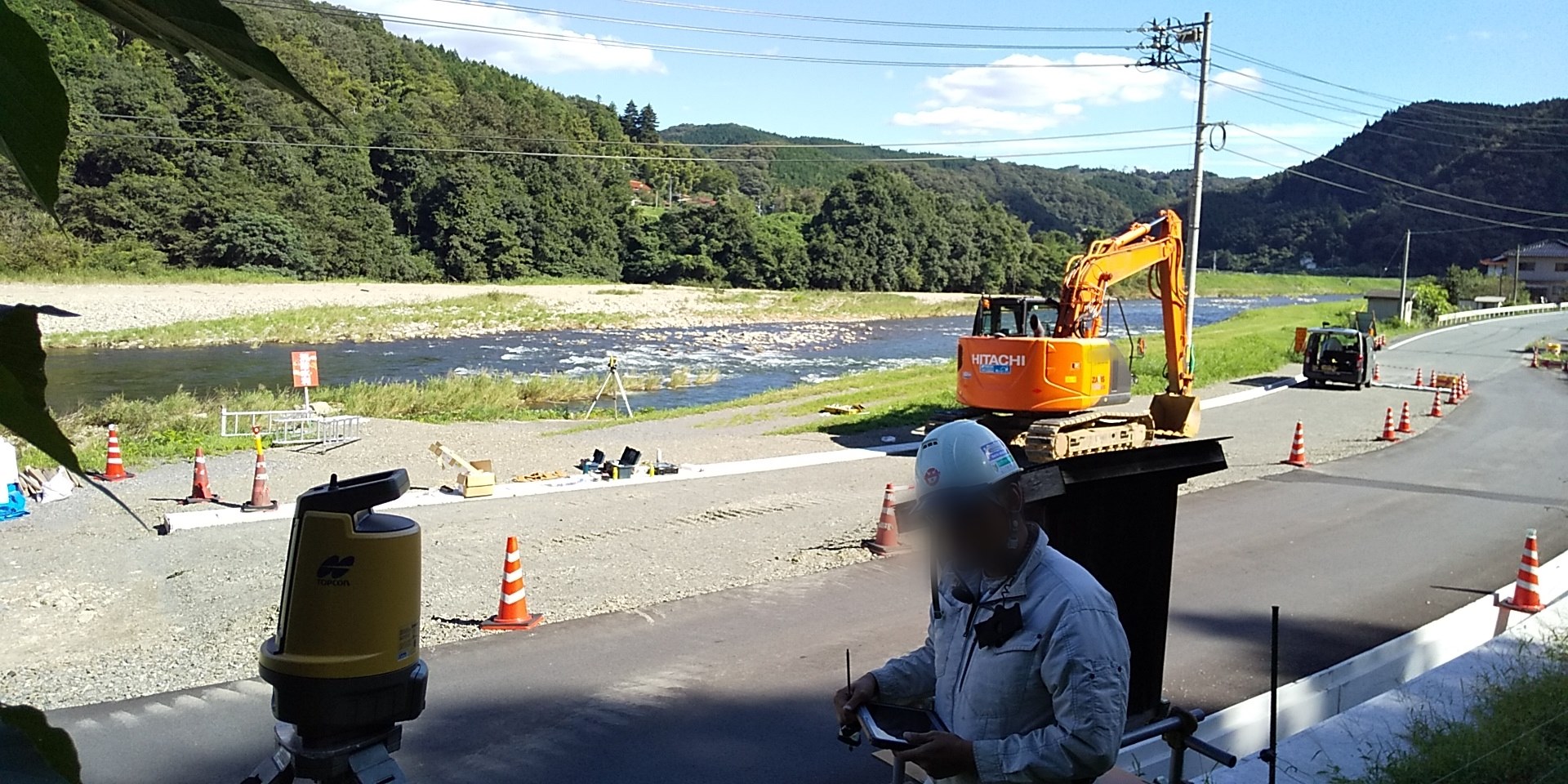 山陽測器　杭ナビショベル　3