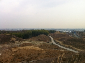 新名神高速道路八幡JCT工事1