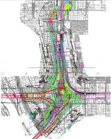新名神高速道路城陽ジャンクション工事2