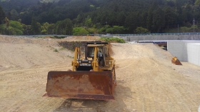長門俵山道路深川湯本地区第3改良工事1