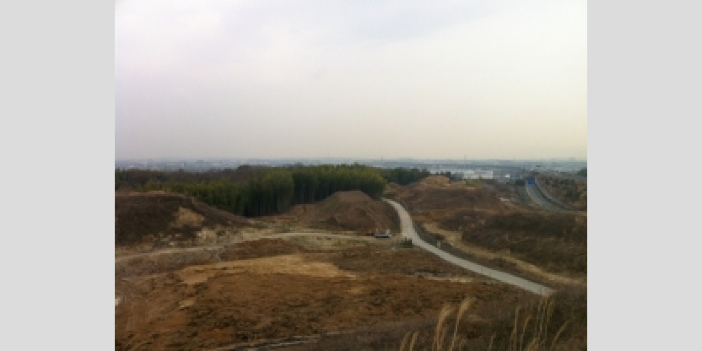 新名神高速道路八幡JCT工事1