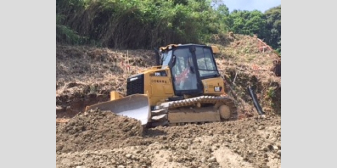 三隅・益田道路土田地区改良工事1