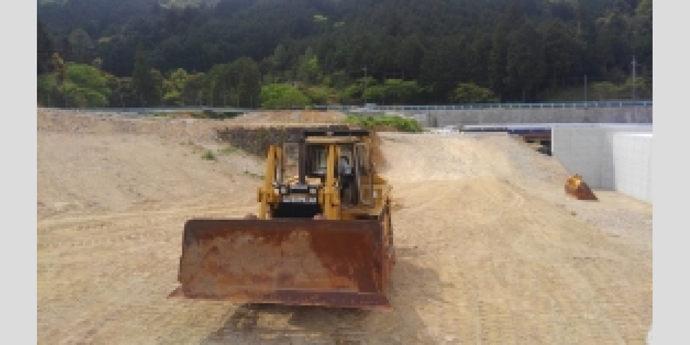 長門俵山道路深川湯本地区第3改良工事1