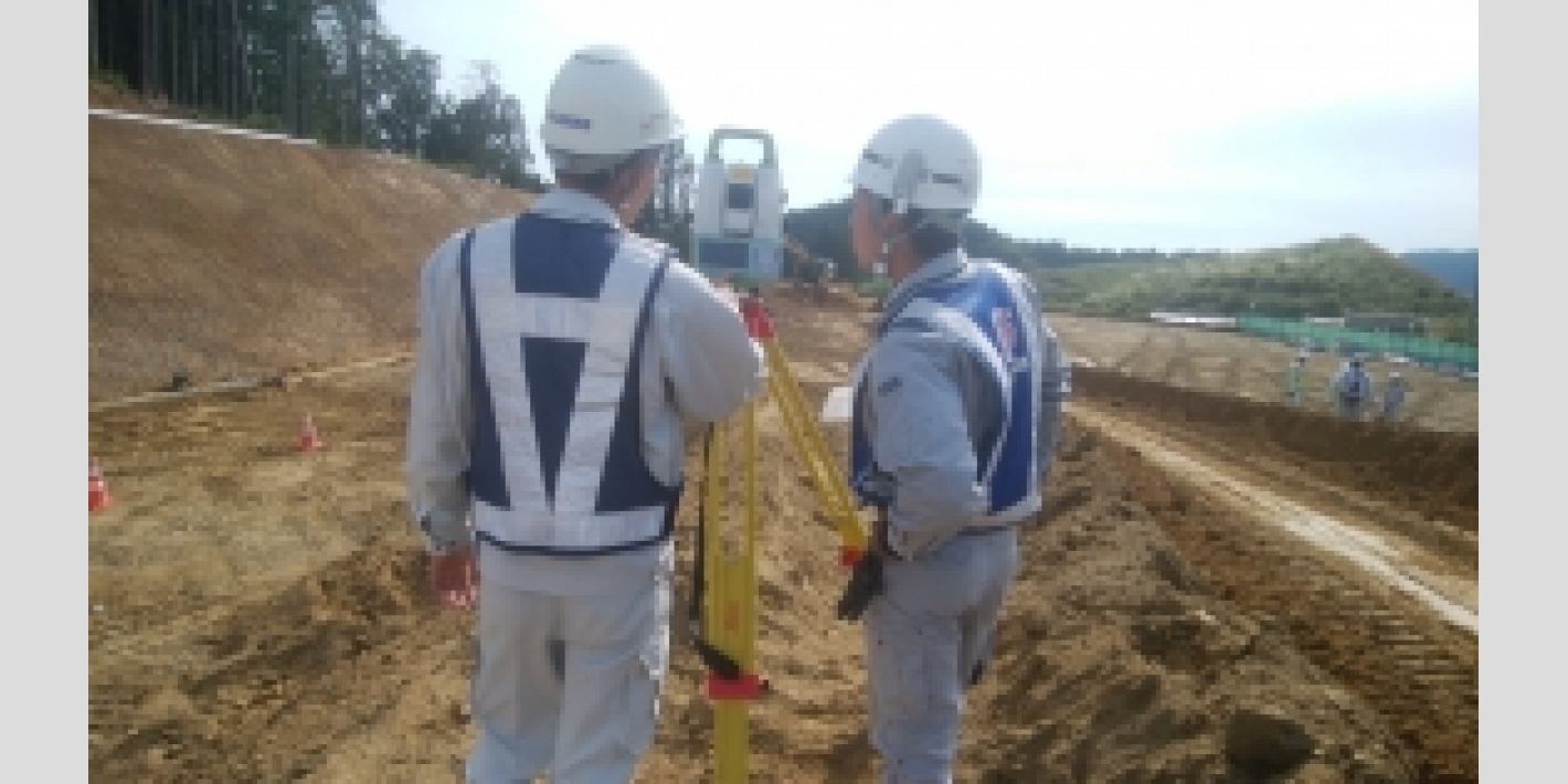某地区道路改良工事31