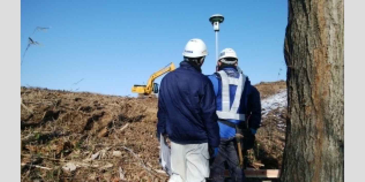 某メガソーラー発電所建設工事21